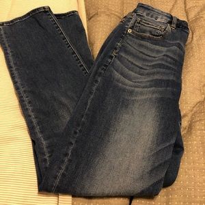 American eagle curvy high rise skinny jeans